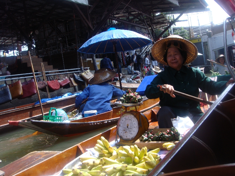 The Floating Market at Damnoen Saduak Thailand Album