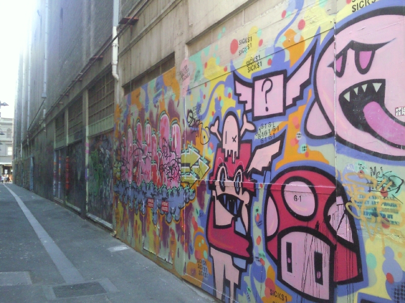 Melbourne grafitti, Australia