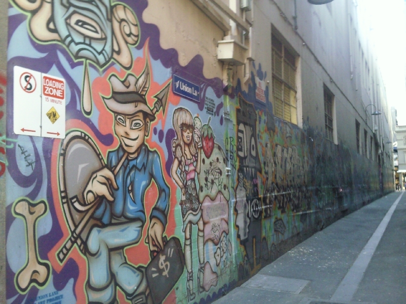Melbourne street art, Australia