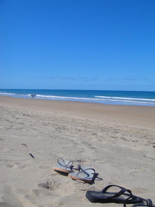 Long stretches of empty beach, Australia