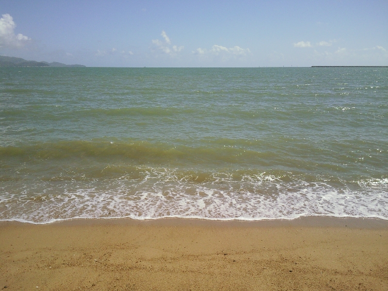 Ocean view at Townsville beach, Australia