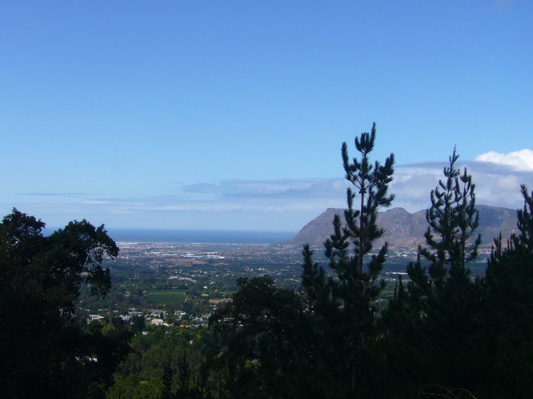 View from Tafelberg Mountain, Cape Town South Africa