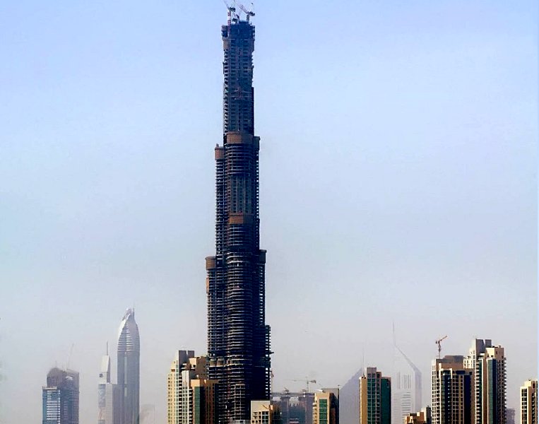 Dubai United Arab Emirates Burj Dubai, The world's tallest building