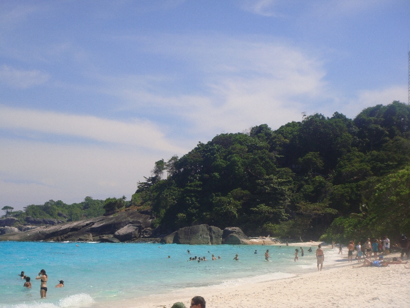 The daytrip to the Similan Islands, Thailand