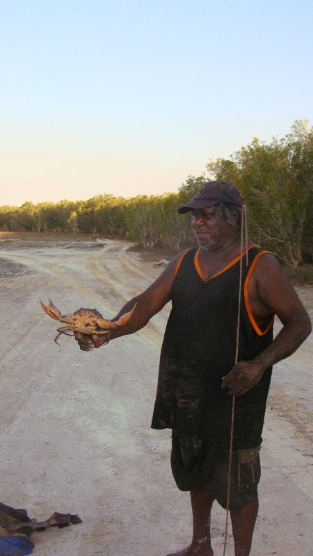 Mud crabbing in Western Australia, Australia