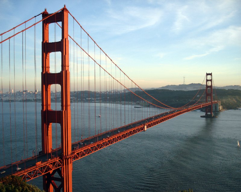 Golden Gate Bridge in San Francisco, San Francisco United States