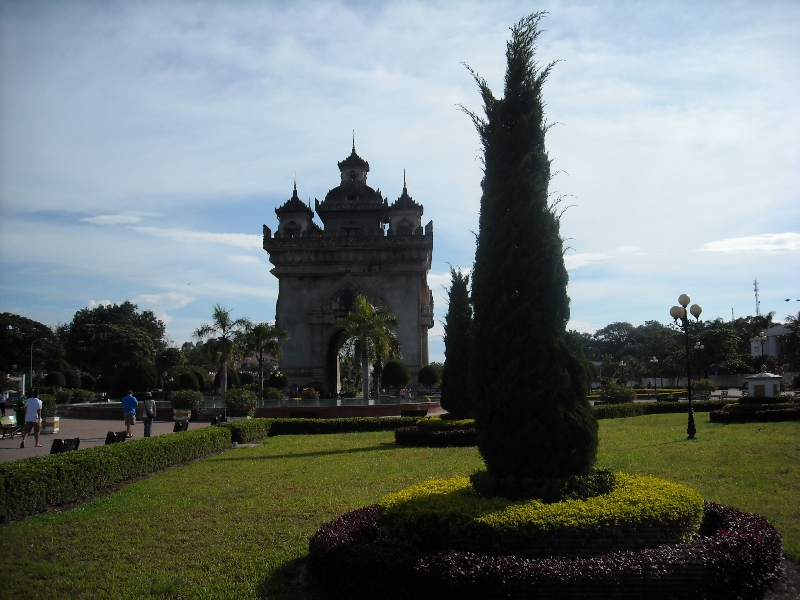 The Arc de Triomph in Vientiane, Vientiane Laos