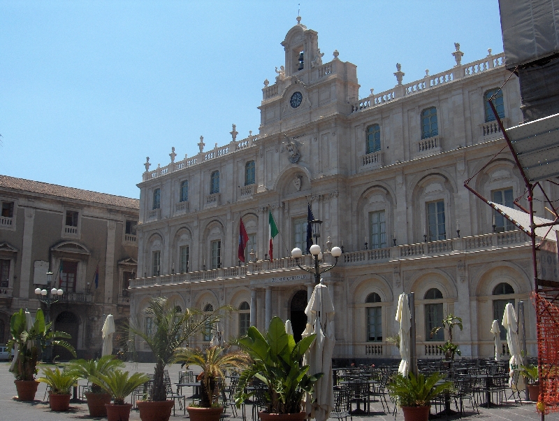 The university of Catania, Italy
