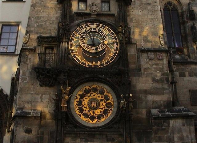 The Astronomical Clock in Prague, Czech Republic