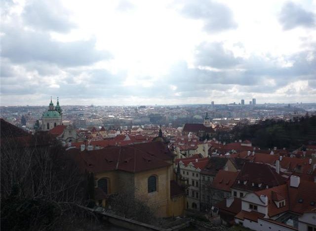 Prague seen from the Castel, Czech Republic