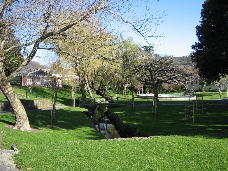 Park in Wellington's Hutt Valley, Wellington New Zealand