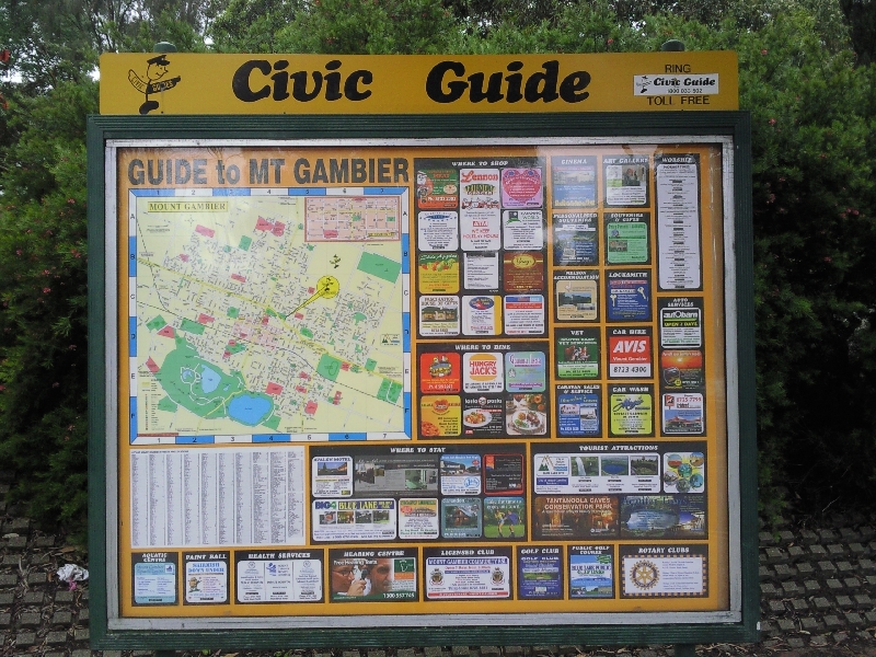 Civic Guide of Mount Gambier, Australia