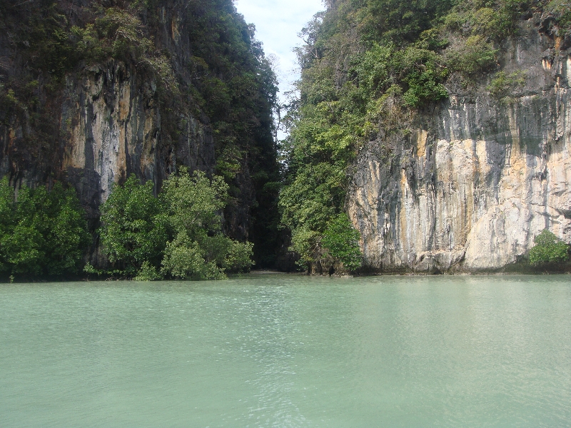 The lagoon of Ko Hong, Thailand