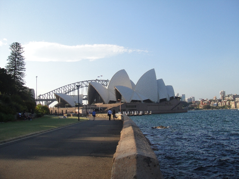 The Opera House from the park, Australia