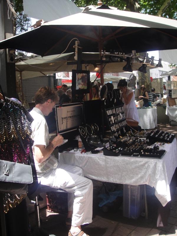 Jewelry at the Paddington Market, Australia