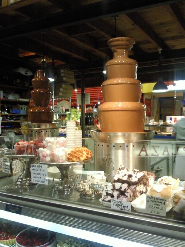 Adelaide Central Market stands, Australia