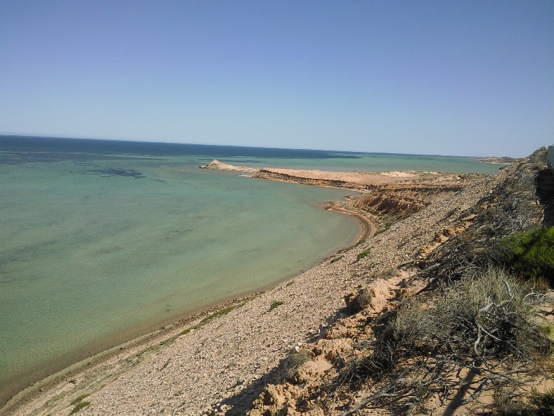 Panorama at Eagle Bluff, Shark Bay, Australia