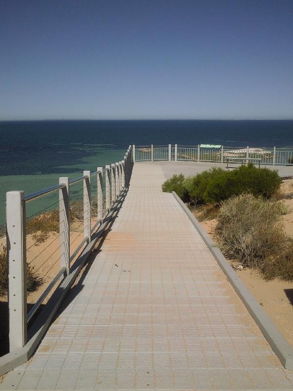 The boardwalk around Eagle Bluff, Australia