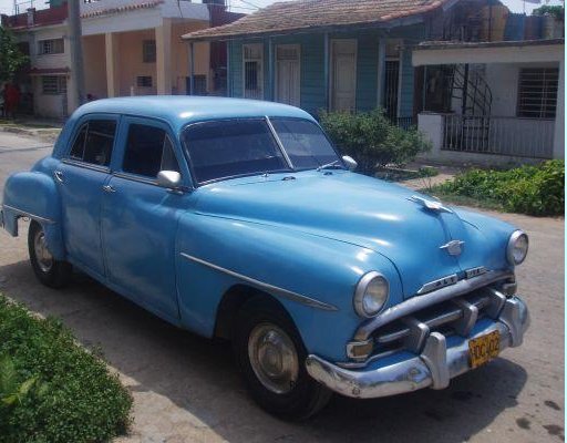 Picture of a cuban car, Cuba