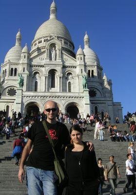 Photos of The Sacre Coeur in Paris, France