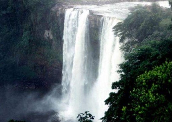 Gran Sabana Waterfall in Venezuela., Venezuela