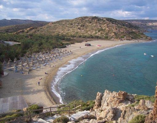 The beaches of Crete in October., Crete Greece
