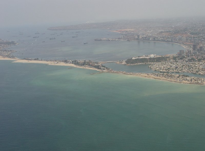 Helicopter Ride from Dande to Luanda Angola Album Photographs