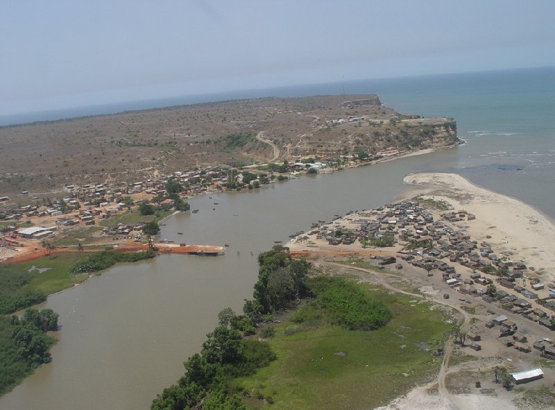 Helicopter Ride from Dande to Luanda Angola Diary Sharing