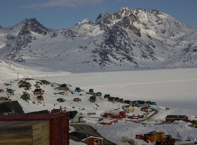 Landscape in the Ammassalik region, Greenland