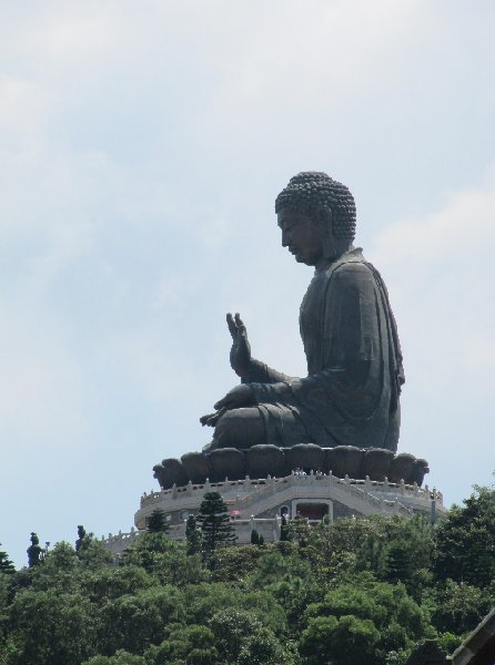 The statue of the Tian Tan Buddha, Hong Kong, Hong Kong