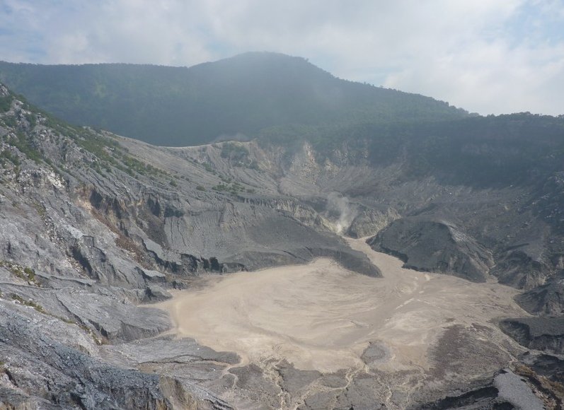 Tangkuban Perahu Volcano Bandung Indonesia Travel Picture