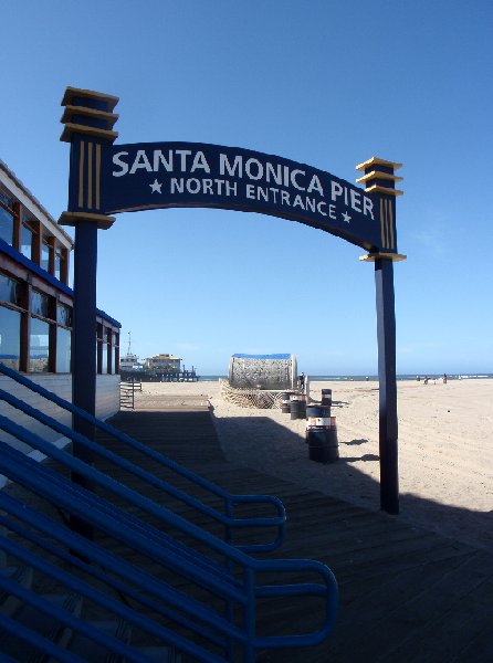 Santa Monica Beach Holiday United States Photographs