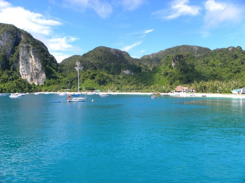 Boat ride around Phi Phi Ko Phi Phi Don Thailand Holiday