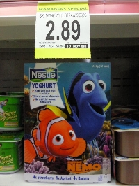 Nemo shops at IGA too