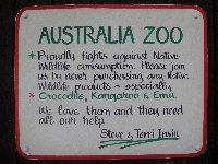 The Australia Zoo in Beerwah