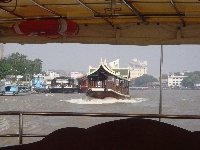 Looking out on the Bangkok River