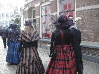 Actors during Charles Dickens Festival