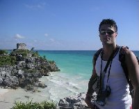 Photos of the site of Tulum, Mexico.