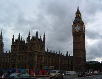 Photo of the Big Ben in London.