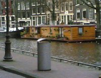 The canals of Amsterdam.