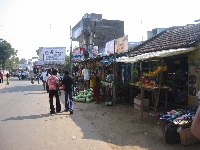 Fruit markets in Mahabalipuram, India