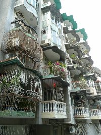 Photos of residential area in Macau