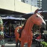Melbourne's cup horsie