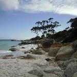 Bay of Fires Australia Deserted beaches at Binalong
