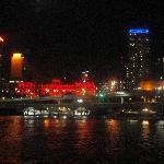 Panorama from the Brisbane dinner cruise