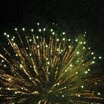 Fireworks on the river in Rockhampton, Rockhampton Australia