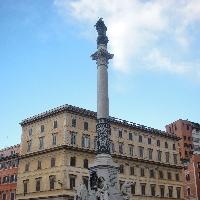 Rome Italy The buildings on Piazza di Spagna