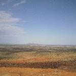 Looking out over Ayers Rock