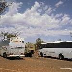 The Ayers Rock coaches and shuttles