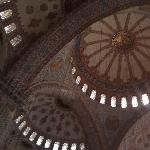 Blue Mosque inside, Istanbul Turkey